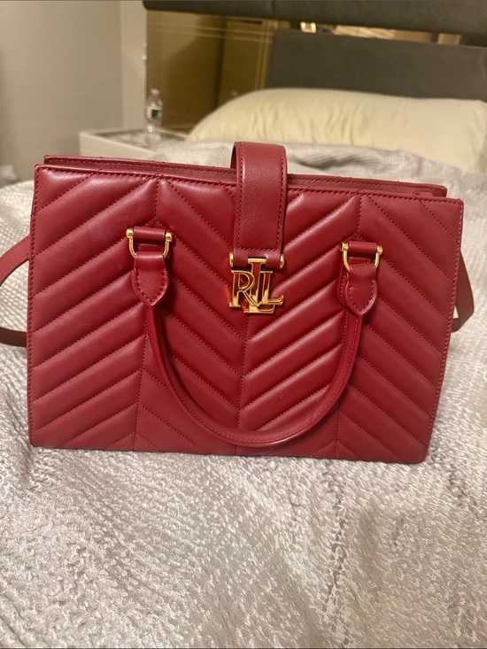 Handbags - Lauren Ralph Lauren Leather satchel